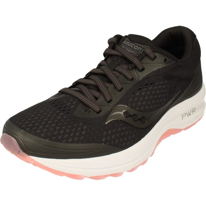 Saucony Clarion Dames Zwarte Sneakers