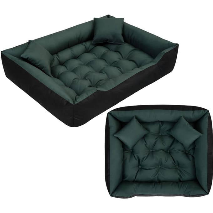 AIO Factory ECCO - Hondenbed - 115x95 cm - Waterdicht - Groen