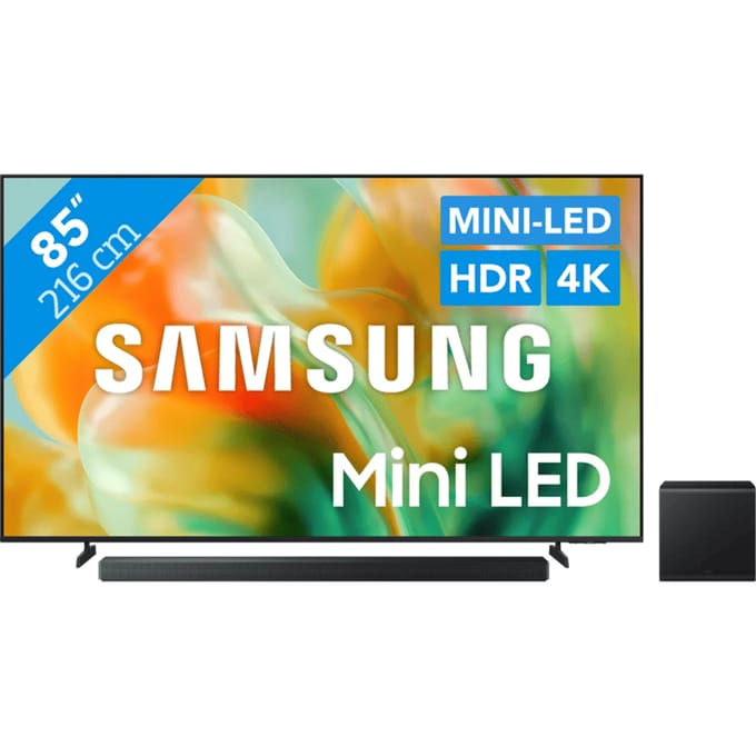 Samsung Mini-led 85" M80H (2026) + Samsung HW-QS700F (2025)