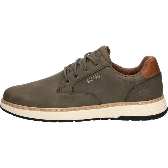 Skechers GARLAN - PRYOR Heren Veterschoenen - Olive