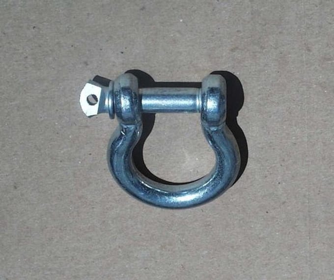 Harpsluiting gegalvaniseerd H1 3/8 10 mm