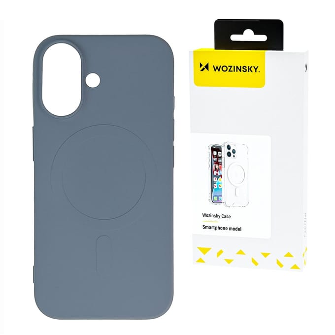 Wozinsky Liquid Silicone MagSafe Case for Samsung Galaxy S25 Ultra - Grey