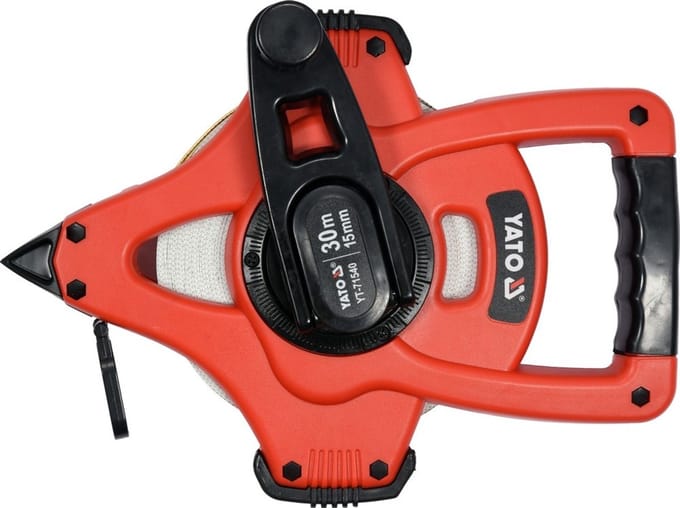 Yato - Geodetisch Meetlint - 30m - 15mm - Glasvezel