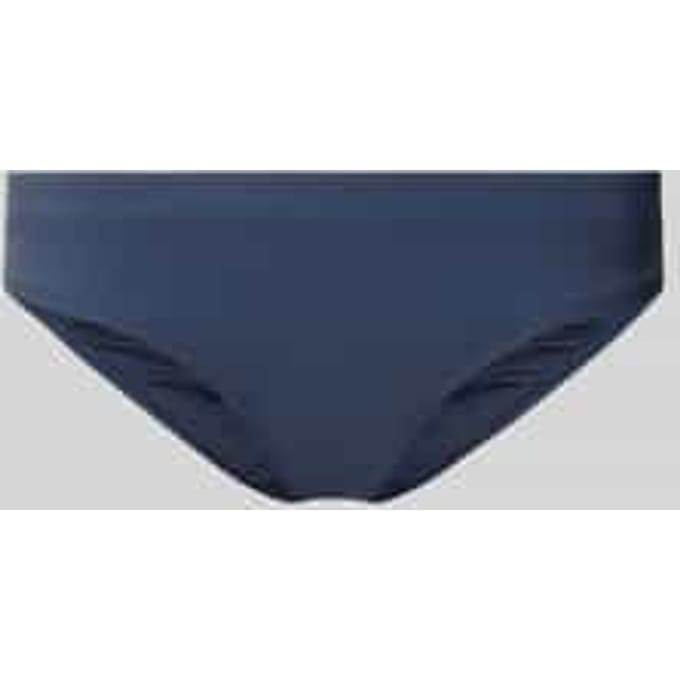 Bikinibroekje met labeldetail model 'SOLID'