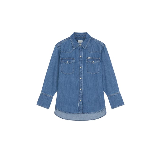Damesjeanshirt met lange mouwen Lee Essential Western