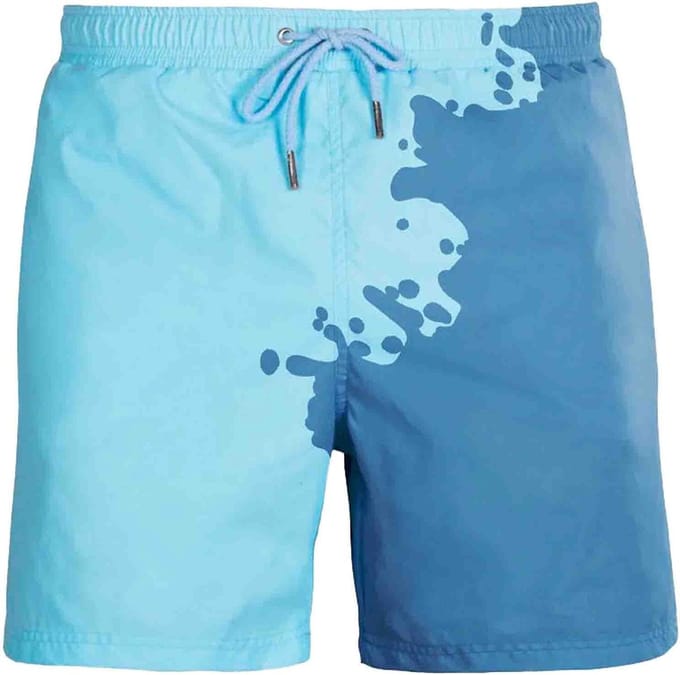 Sea'sons- Kids-Swimshort Solid -Ocean Blue - Maat 128/134