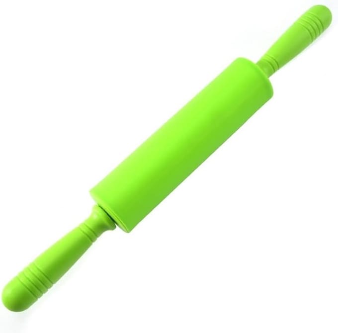 Deegroller - Bakgereedschap - Bakken en Deeg - Anti-aanbaklaag - 43.8 cm - Groen