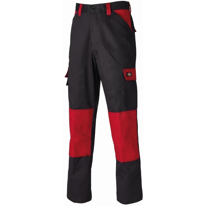 Dickies Everyday Werkbroek Heren Zwart/Rood