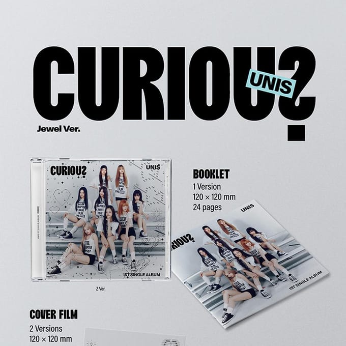 UNIS - 1e Single [CURIOUS] (Juweel ver.) gray
