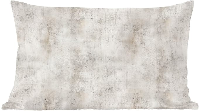 Sierkussens - Kussentjes Woonkamer - 60x40 cm - Grijs - Beton - Verweerd
