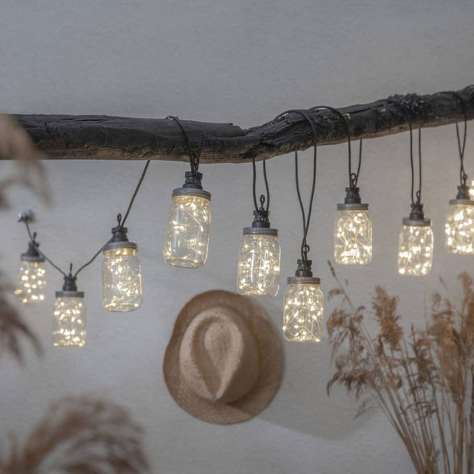 STAR TRADING LED lichtketting Circus Bottle in flesoptiek