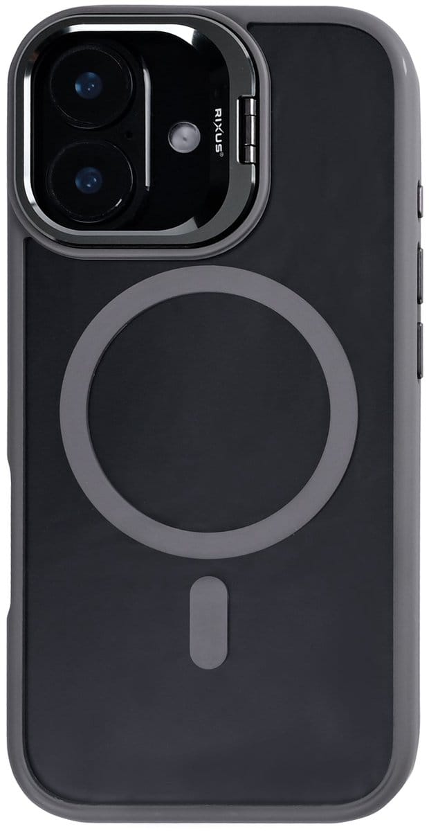 Rixus Classic 03 Case With MagSafe For Apple iPhone 17 Titanium Grey