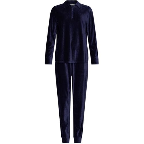 Pastunette Premium - Huispak - Midnight - Rib Velours - Donkerblauw - Maat 40
