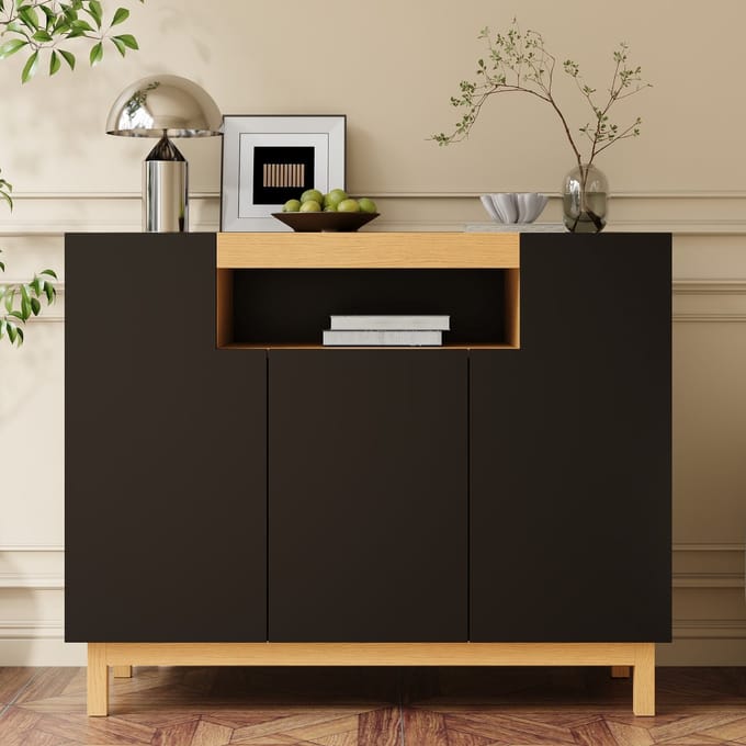 VVBV Dressoir met Opbergruimte, 3 Deuren - Deuren