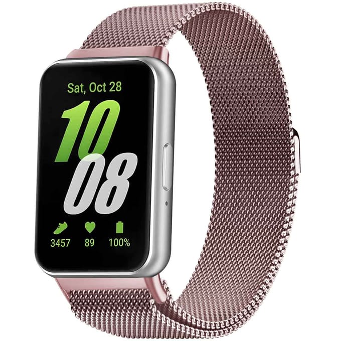 imoshion Milanees magnetisch bandje voor de Samsung Galaxy Fit 3 - Roze