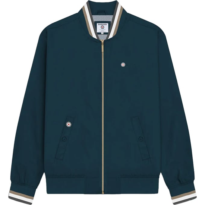 Lambretta Heren Monkey Drievoudig Getipte Jas (Donkere marine)