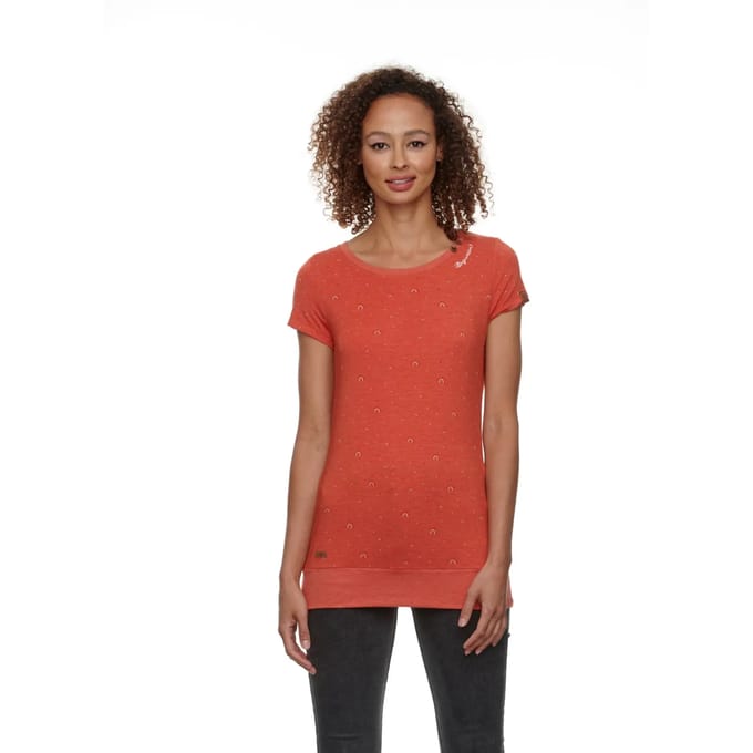 T-shirt dames Ragwear Lesly Rainbow