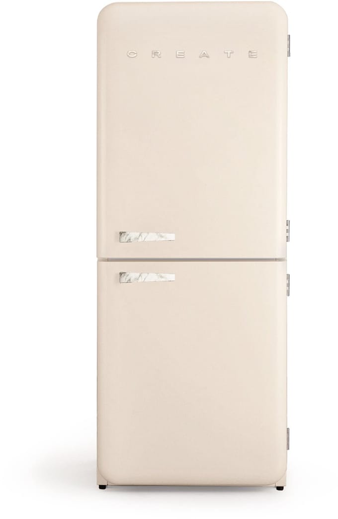 CREATE - Koelkast in retro stijl - FRIDGE RETRO COMBI 401 L