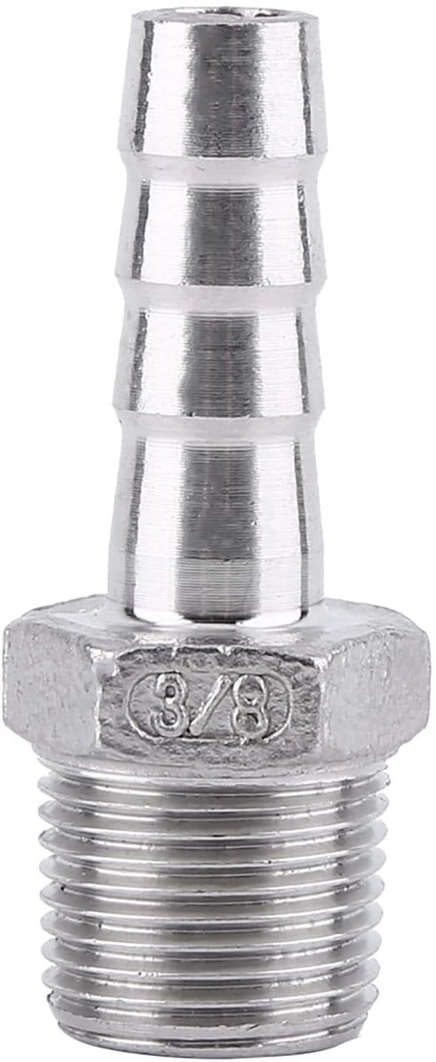 Dailygoods- Slangpilaar Roestvrij Staal Ss304 - Slangkoppeling
