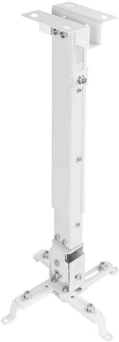 Kantelbare projector beugel voor plafondmontage - Wit