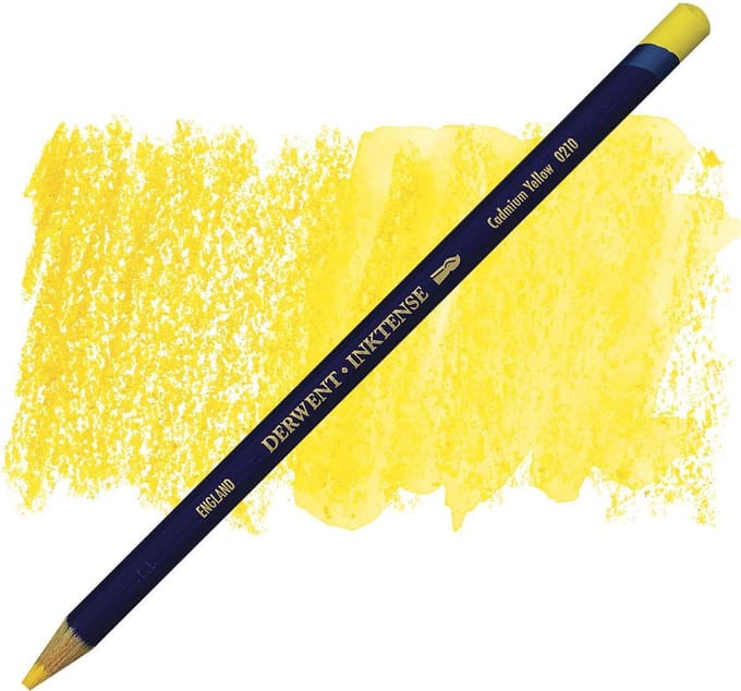 Derwent Inktense Cadmium Yellow 0210