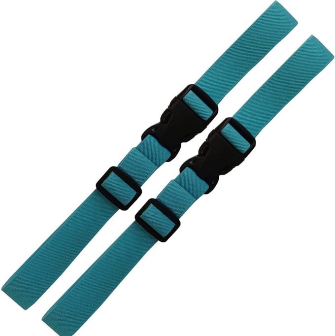 2x Elastische Handdoekbanden voor Strandstoelen - Verstelbaar en Multifunctioneel