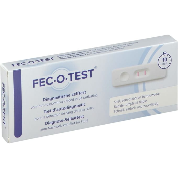 Fec-O-Test | Diagnostische zelftest Opsporing darmkanker 1 Test
