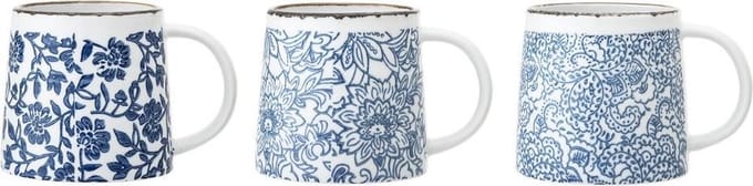 Bloomingville Mok Molly Blauw Steen