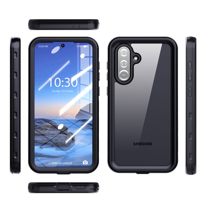 Redpepper Dot Plus Waterproof Backcover geschikt voor Samsung Galaxy A56 - Zwart