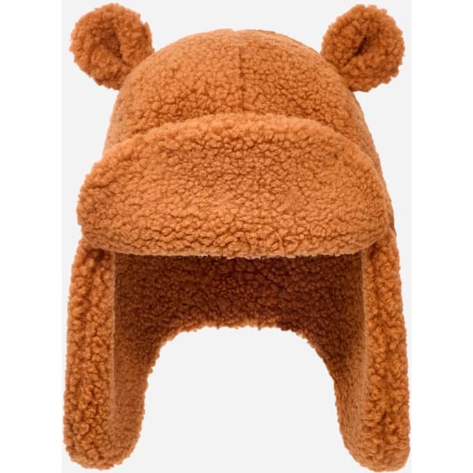 UGG® UGG fluff Trapper for Kids in Brown, Size 4/6 YRS, Fleece/Polyester