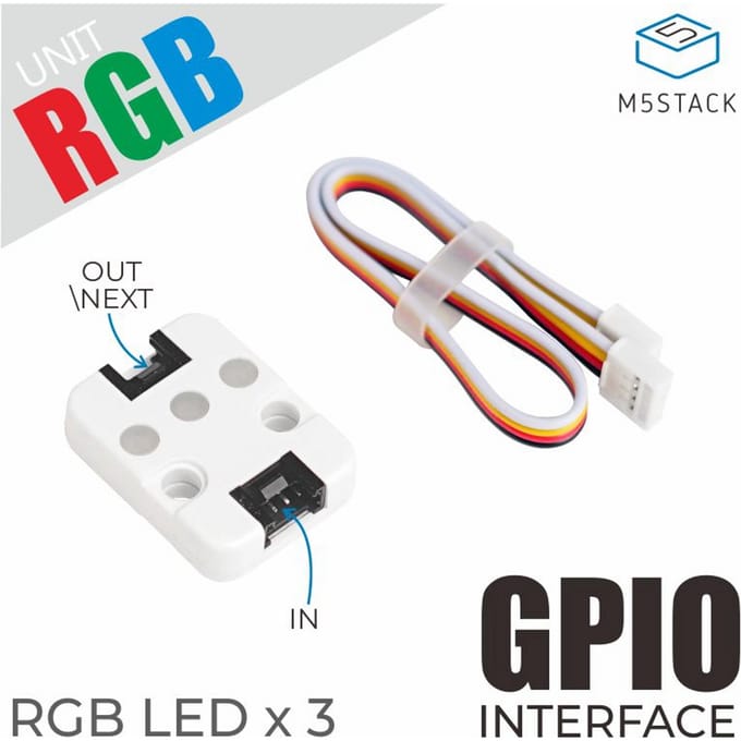 M5Stack officiële RGB LED-eenheid (SK6812)