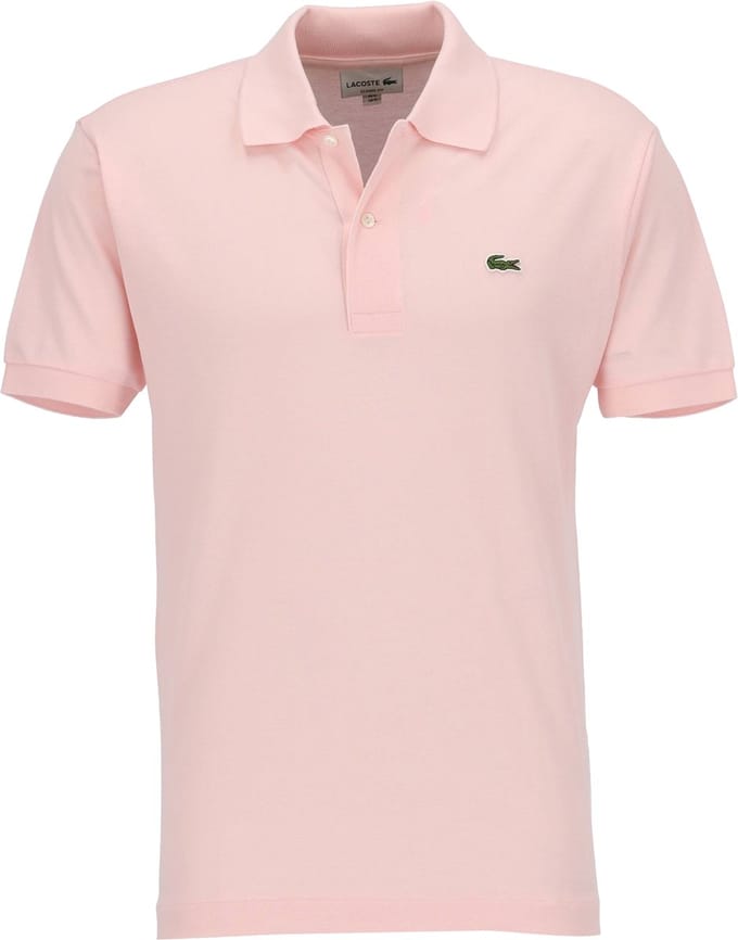 Lacoste Classic Fit polo - flamingo roze