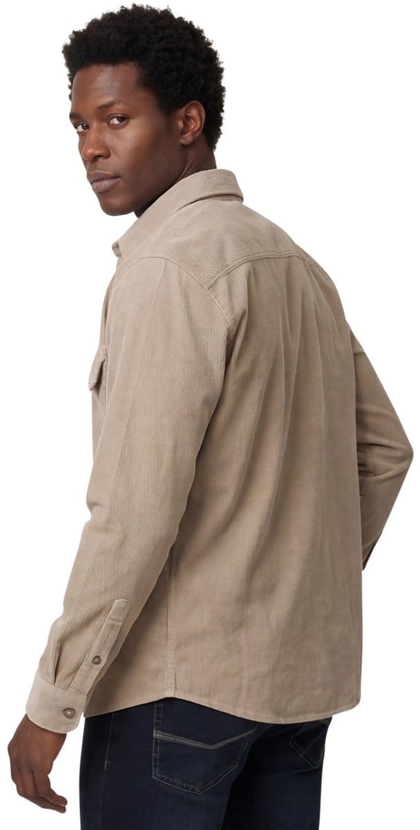Casa Moda - Heren Overshirt - 454482600 - 600 Beige Corduroy