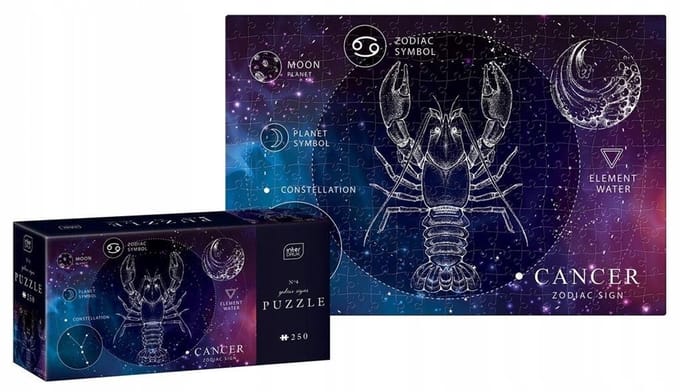Puzzel 250 Stukken Zodiac Kreeft