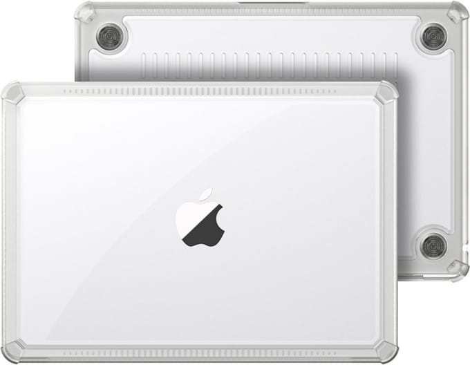 Dux Ducis Geschikt voor MacBook Pro 13 inch (2016-2022) Armor cover hoes - case - Transparant