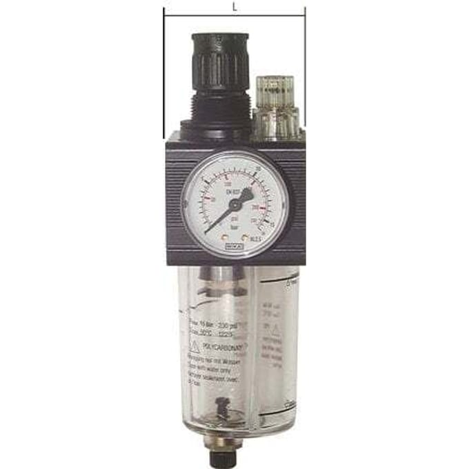 FRL G3/4'' 3400l/min 0.5-6.0bar/7-87psi Combo 2