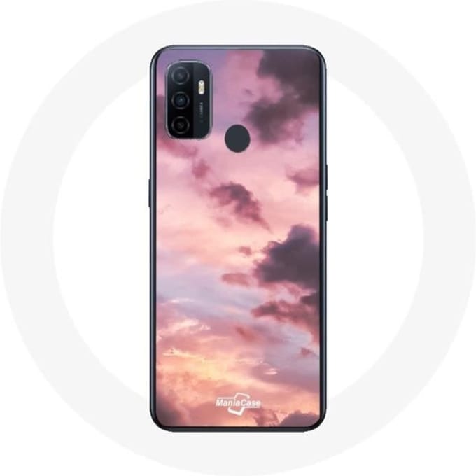 Oppo A53 hoesje Roze wolk-esthetiek