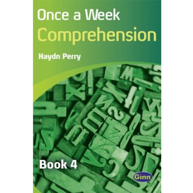 Once A Week Comprehension Book 4 (International) - Once A Week Comprehension International New