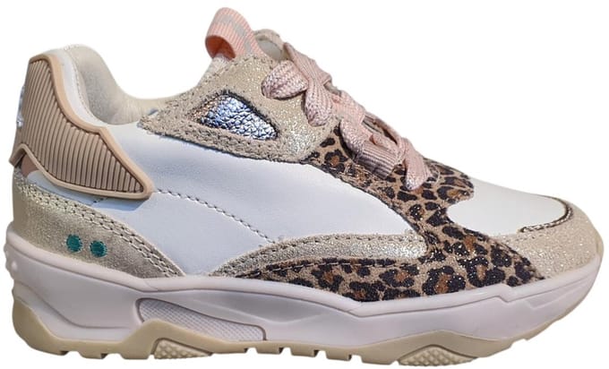 Cody Chunky Lage Sneakers Meisjes Beige