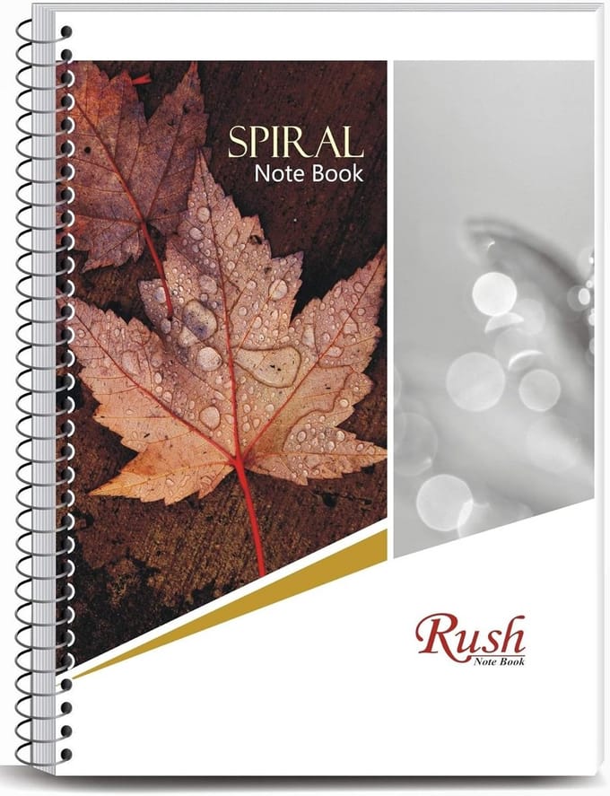 A4 Spiraalgebonden Notebooks 5 Stuks - Gelinieerd - 300 Pagina's