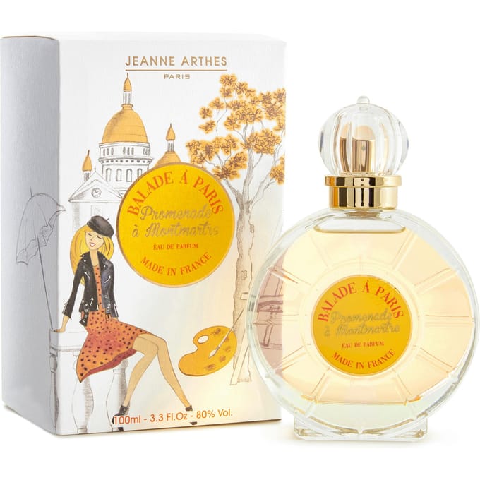 Jeanne Arthes Balade A Paris Promenade A Montmartre Eau De Parfum 100 Ml