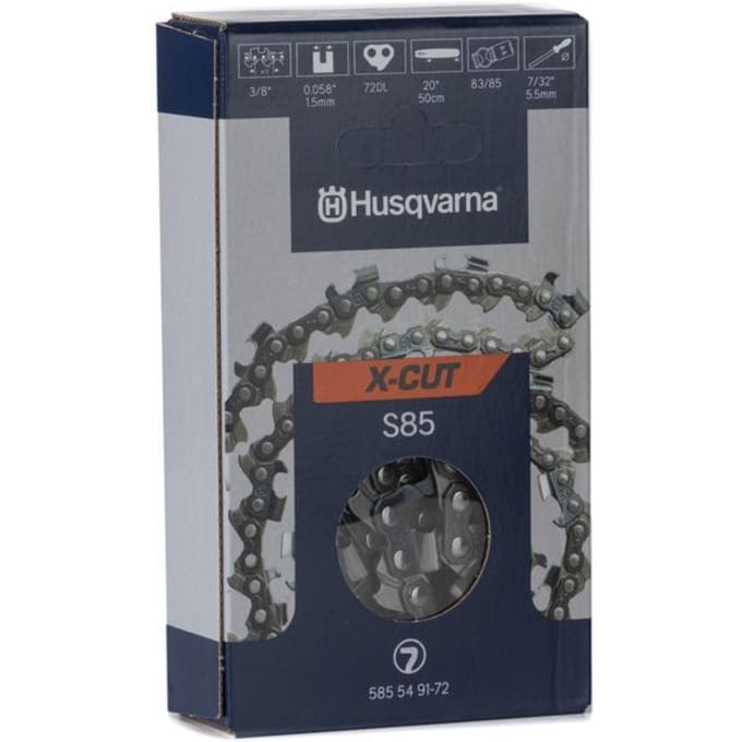 Husqvarna xcut ketting s85 3/8'' 1.5 72