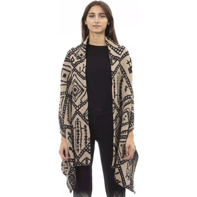 Geometrisch Afdruk Cardigan Al23535