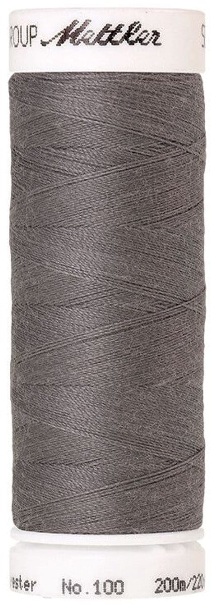 Amann Mettler Seralon Naaigaren – Tin (0318) – 200 m – No. 100 – 100% Polyester – Per Stuk