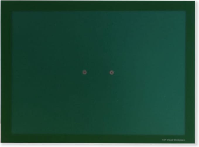 Magnetisch informatie display A4 - Groen