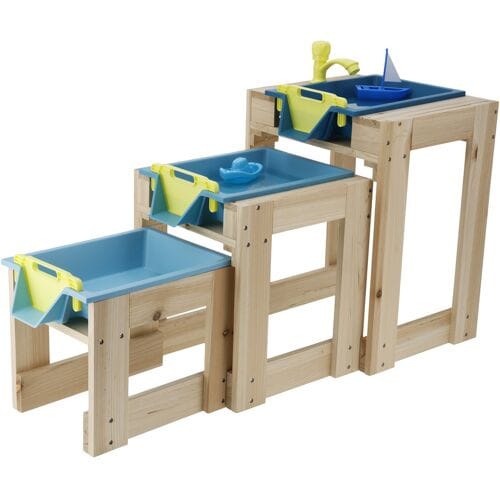 LUPILU Houten watertafel set