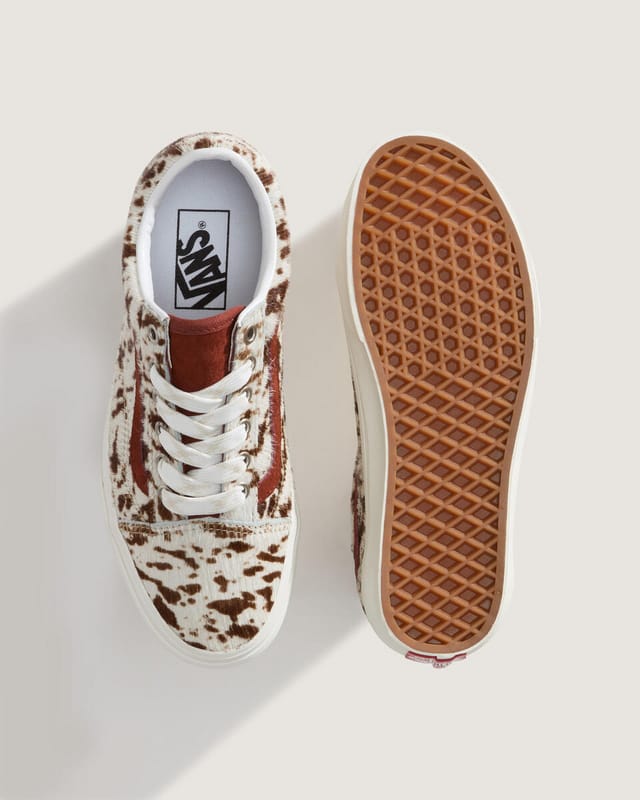 Vans Old Skool Pony HNike Air dames sneaker - Bruin multi