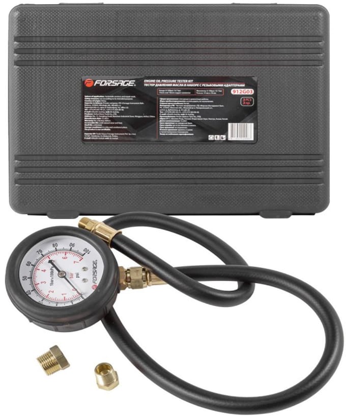 Forsage - Olietester - Diesel en Benzine - 3-delig - Met Adapter