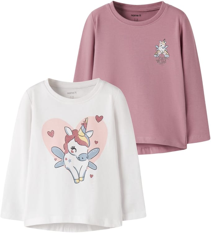 Name it Top met lange mouwen 2-pack
