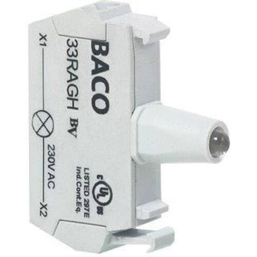 BACO 33RAGL LED-element Groen 12 V/DC, 24 V/DC 1 stuk(s)